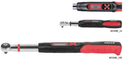 Llave dinamométrica robusta con carcasa resistente a los golpes