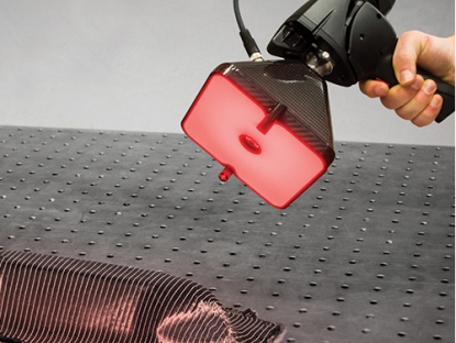 Sistema de inspección para el análisis especializado de componentes de fibra de carbono