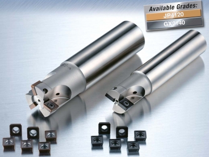 Fresas de escuadrar indexables de 4 filos