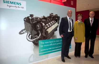 Euskadi acoge la presentación mundial del motor de gas de Siemens