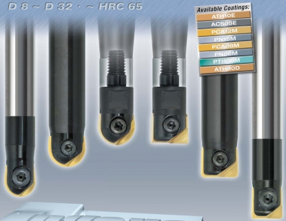 Fresas indexables para acabado de alta precisión