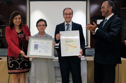 El Hospital Mare de Déu de la Mercé recibe el Sello de Excelencia EFQM 400+