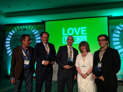 Bread4PLA, premiado como uno de los dos mejores Life en medio ambiente en los 25 años del programa