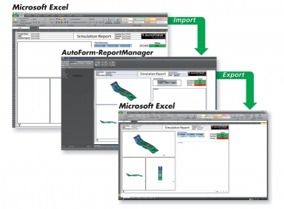 Software para conformado de chapa que integra la generación de informes en formato Excel
