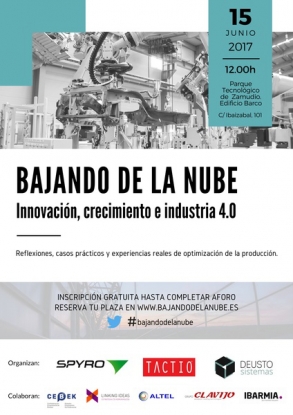 La jornada 'Bajando de la Nube' analiza los grandes retos para la empresa vasca en el ámbito de la Industria 4.0