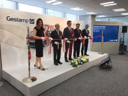 Gestamp inaugura un nuevo centro de I+D en Japón
