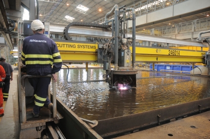 Navantia inicia la construcción del primer AOR para la Marina Australiana