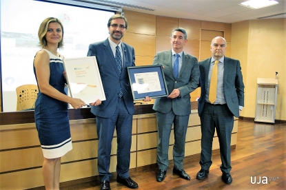 La Universidad de Jaén recibe el Sello de Excelencia Europea EFQM 500+