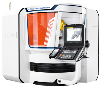 Laser Line Precision, la máquina de Ewag para el mecanizado de precisión láser de herramientas de diamante