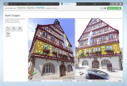 Software de documentación 3D para escáneres láser