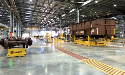 Danobat presenta su proyecto de taller automatizado de reparación de trenes en Australia