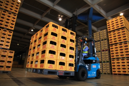 Japón avanza en el uso de carretillas elevadoras de pila de combustible
