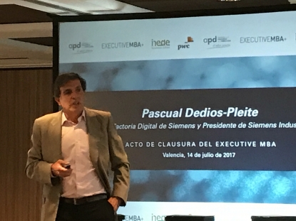 Siemens pide a la industria valenciana avanzar hacia la digitalización para asegurar su futuro