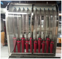 Batería de hidrociclones 20 HC7 DL 4 de Kenfilt