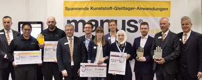 Un exoesqueleto múltiples cojinetes iglidur ganador del manus de oro 2017 