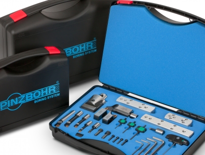 Kits de mandrinado desde diámetro 6 mm hasta 210 mm de Pinzbohr
