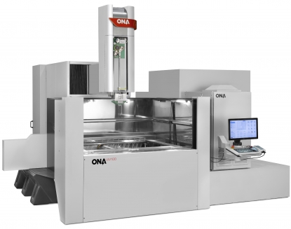ONA AV100, máquina de electroerosión por hilo de grandes dimensiones con más flexibilidad y precisión
