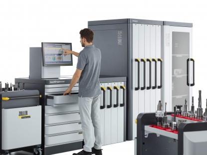 Armarios de almacenamiento de herramienta soportados por software de Zoller