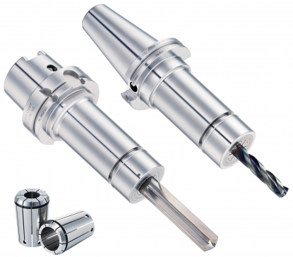 Portapinzas para un amarre de hasta ø 25 mm para brocas, escariadores y fresas de acabado