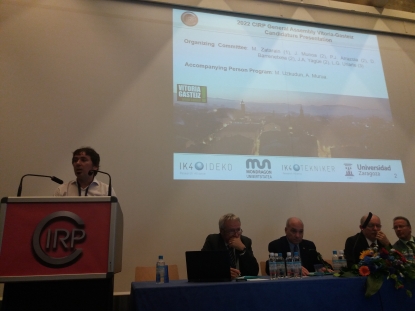 El centro tecnológico IK4-IDEKO referente en el principal foro de investigación en Fabricación Avanzada 