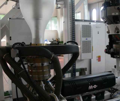 Línea de extrusión monocapa