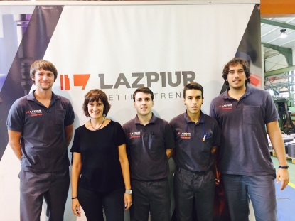 Lazpiur y Miguel Altuna Lanbide Heziketa colaboran para ofrecer formación dual al alumnado