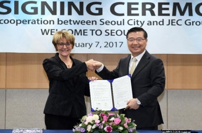 JEC Group es la primera empresa francesa que organiza una feria profesional industrial en Seúl