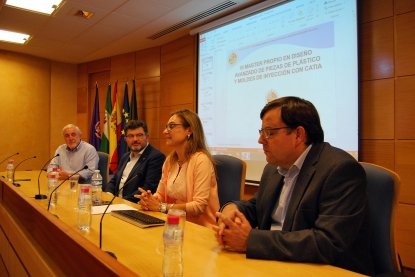 En marcha el III Máster Propio en diseño avanzado de piezas de plástico y moldes de inyección de la UJA y Andaltec