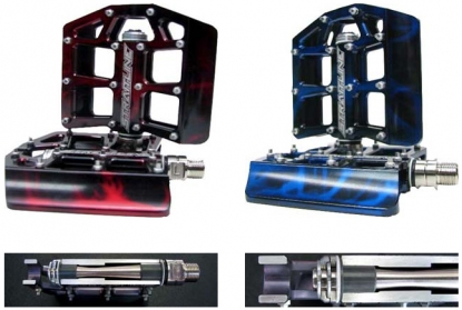 igus proporciona cojinetes resistentes a la suciedad y a la corrosión para pedales de mountain-bike