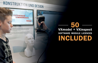 Los clientes del sector educativo de Creaform ahora pueden disfrutar de 50 paquetes de licencias gratuitas de VXmodel y VXinspect