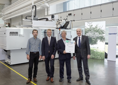 Arburg entrega a Eppendorf su Allrounder número 100