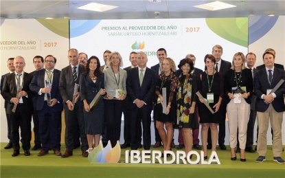 Iberdrola entrega los Premios al Proveedor del Año en España 2017