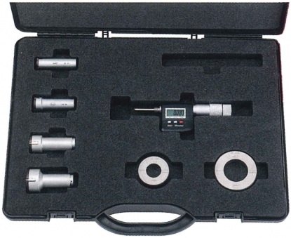 Juego de micrómetros interiores digitales autocentrantes