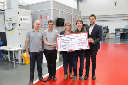 El proyecto Keyway gana el IV Concurso Tkgune de ideas empresariales industriales para jóvenes