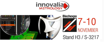 Innovalia Metrology presenta soluciones de Metrologia 4.0 en Blechexpo
