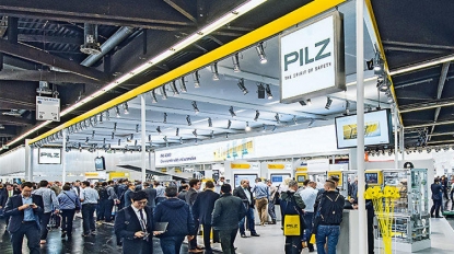 Sensores 2D y 3D, Industria 4.0 y colaboración segura entre operadores y robots, temas centrales de Pilz en SPS IPC Drives