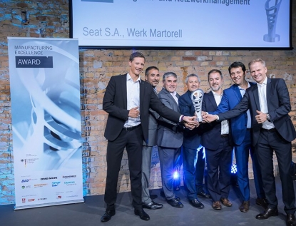 SEAT gana el premio Manufacturing Excellence 