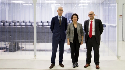 Fagor Automation e IK4-TEKNIKER presentan un innovador banco de pruebas de calibración nanométrica