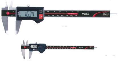 Pie de rey digital con pantalla de gran tamaño