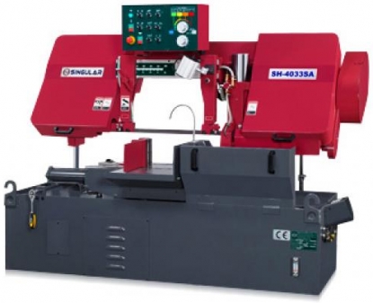 Sierra de cinta semi-automática