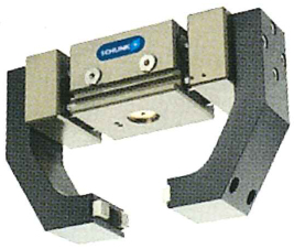Pinzas neumáticas paralelas de dos dedos de largo recorrido de hasta 4 tamaños