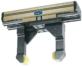 Pinzas neumáticas paralelas de dos dedos de largo recorrido de hasta 5 tamaños