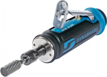 Amoladora recta neumática con un diámetro de pinza portapieza de 6 mm