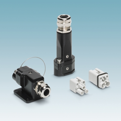 Conectores industriales para aplicaciones ferroviarias en un tamaño compacto