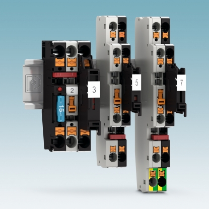 Bornes para fusible para diferentes campos de aplicación