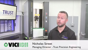 Trust Precision  Engineering apuesta por VICI VISION para la inspección óptica de componentes de precisión aeroespacial