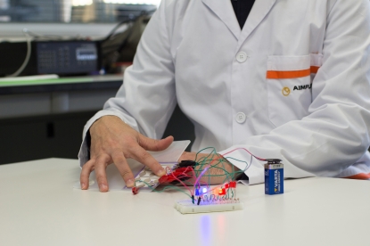 Aimplas y Aiju introducen la electrónica flexible en los juguetes en forma de sensores