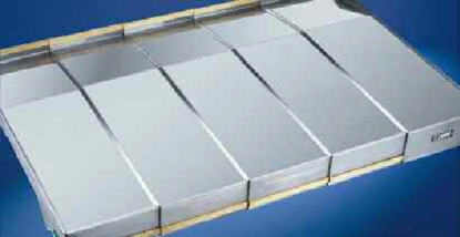 Cubiertas telescópicas con mecanismo de pantógrafo