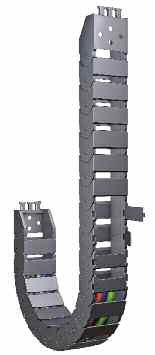 Portacables de construcción sencilla para aplicaciones estándar