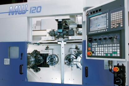 Tornos 'chucker' CNC de doble husillo